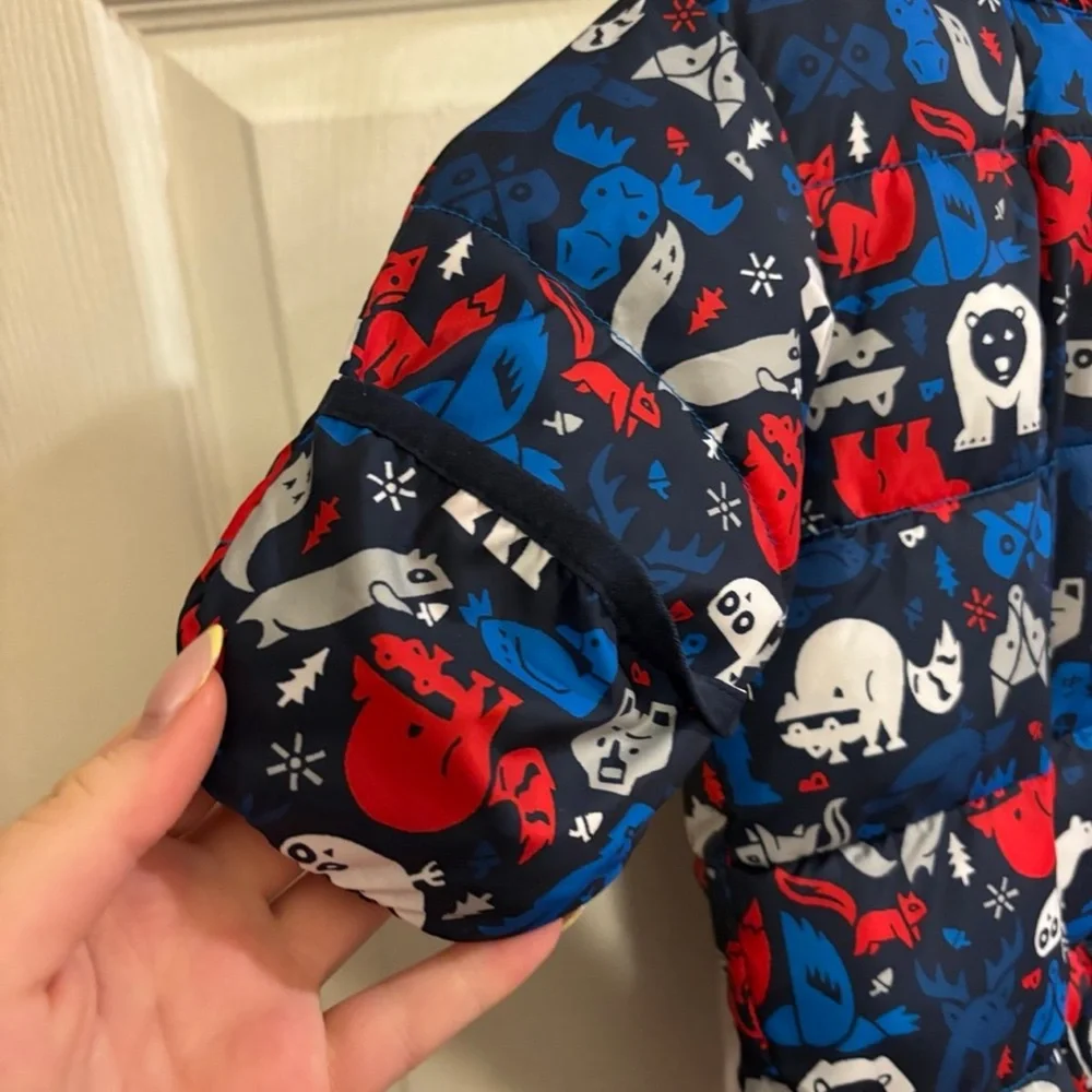 Columbia Infant Snowsuit with Animal Print